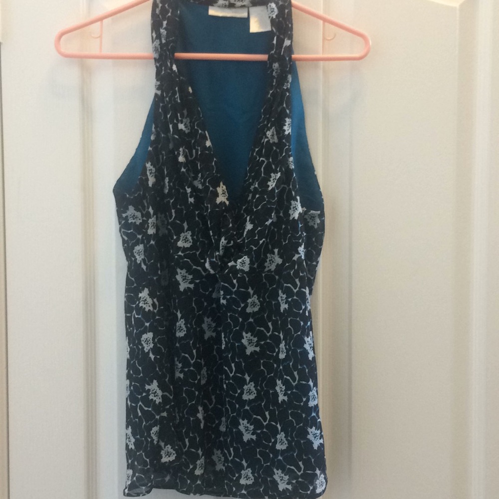 Worthington Surplice knotted front top 12